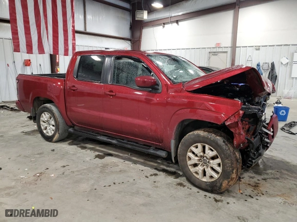 2022 Nissan Frontier PRO-4X with VIN 1N6ED1EK4NN632923, listed as a Copart auction lot 47221735 with 43,354 mi miles and Salvage Title. Bid and sale history available at carsss.com. Image 4.