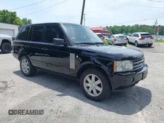 2008 Land Rover Range Rover HSE z VIN SALME15438A274098, wystawiony jako IAAI lot #42294985 z przebiegiem 209 378 mil mil oraz . Historia ofert i sprzedaży dostępna na DreamBid. Obrazek 1.