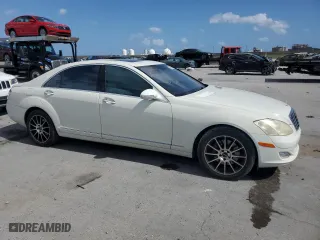 2009 Mercedes-Benz S-Class 5.5L V8 with VIN WDDNG71X29A279020, listed as a Copart auction lot 49957125 with 150,643 mi miles and Clean Title. Bid and sale history available at carsss.com. Image 4.