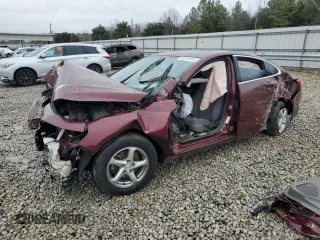2016 Chevrolet Malibu LS with VIN 1G1ZB5ST8GF189549, listed as a Copart auction lot 43314015 with Not Provided miles and Salvage Title. Bid and sale history available at carsss.com. Image 1.