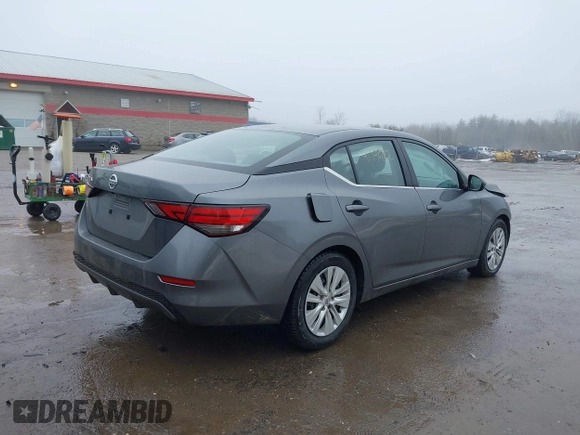 2020 Nissan Sentra S with VIN 3N1AB8BV9LY251683, listed as a IAAI auction lot 41740222 with 67,771 mi miles. Bid and sale history available at carsss.com. Image 4.