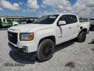 2022 GMC Canyon 2WD Elevation with VIN 1GTG5CEN3N1221423, listed as a Copart auction lot 62594535 with 104,854 mi miles and Salvage title. Bid and sale history available at DreamBid. Image 1.