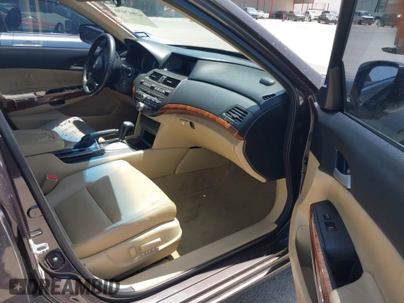 2011 Honda Accord EX-L with VIN 1HGCP3F8XBA030192, listed as a IAAI auction lot 42847430 with Not provided miles and . Bid and sale history available at DreamBid. Image 5.