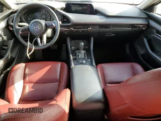 2024 Mazda 3 S Carbon Edition with VIN 3MZBPBCM7RM415645, listed as a Copart auction lot 45153125 with 25,541 mi miles and Salvage title. Bid and sale history available at DreamBid. Image 8.