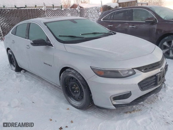 2018 Chevrolet Malibu LT with VIN 1G1ZD5ST4JF230650, listed as a IAAI auction lot 41265056 with 1 mi miles. Bid and sale history available at carsss.com. Image 1.