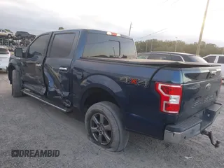 2018 Ford F-150 XL with VIN 1FTEW1EG8JFE43110, listed as a IAAI auction lot 41079835 with 118,188 mi miles. Bid and sale history available at carsss.com. Image 3.