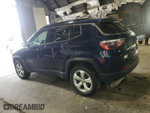 2020 Jeep Compass Latitude z VIN 3C4NJDBB3LT107172, wystawiony jako Copart lot #60655765 z przebiegiem 12 822 mil mil oraz Szkoda całkowita • Salvage title. Historia ofert i sprzedaży dostępna na DreamBid. Obrazek 2.