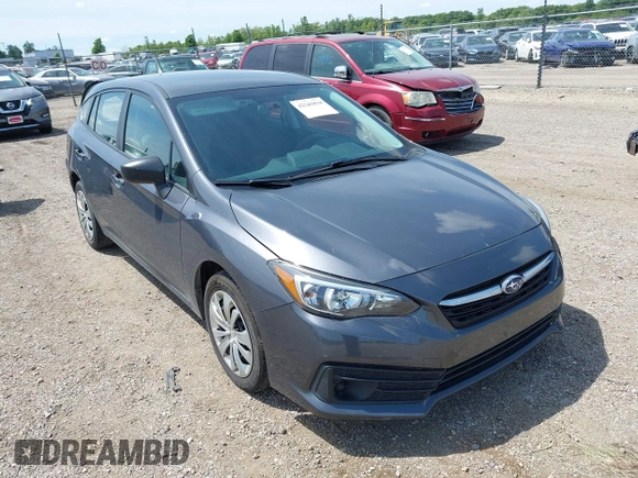 2022 Subaru Impreza with VIN 4S3GTAB69N3701963, listed as a IAAI auction lot 42341834 with 53,190 mi miles and . Bid and sale history available at DreamBid. Image 1.