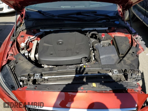 2019 Volvo S60 R-Design with VIN 7JR102FM1KG004368, listed as a Copart auction lot 55969514 with 39,872 mi miles and Salvage Title. Bid and sale history available at carsss.com. Image 11.