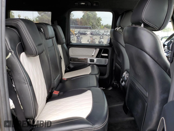 2021 Mercedes-Benz G 63 AMG with VIN W1NYC7HJ8MX392764, listed as a Copart auction lot 55893784 with 33,008 mi miles and . Bid and sale history available at DreamBid. Image 11.