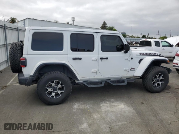2019 Jeep Wrangler Unlimited Rubicon with VIN 1C4HJXFG6KW642011, listed as a Copart auction lot 53132185 with 67,435 mi miles and Salvage title. Bid and sale history available at DreamBid. Image 3.