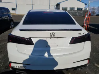 2019 Acura TLX with VIN 19UUB2F38KA004952, listed as a Copart auction lot 85660474 with 83,920 mi miles and Salvage Title. Bid and sale history available at carsss.com. Image 6.