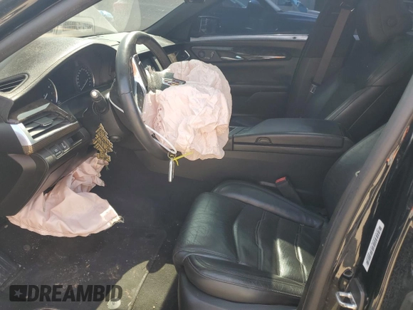 2017 Cadillac CT6 Luxury RWD with VIN 1G6KC5RX3HU175279, listed as a Copart auction lot 59620025 with 106,995 mi miles and Salvage title. Bid and sale history available at DreamBid. Image 7.