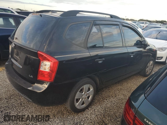 2009 Kia Rondo LX Base with VIN KNAFG528797250875, listed as a Copart auction lot 74170464 with 0 mi miles and Salvage Title. Bid and sale history available at carsss.com. Image 3.