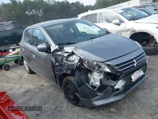 2021 Mitsubishi Mirage ES z VIN ML32AUHJ2MH004085, wystawiony jako IAAI lot #41790825 z przebiegiem 61 613 mil mil oraz . Historia ofert i sprzedaży dostępna na DreamBid. Obrazek 1.