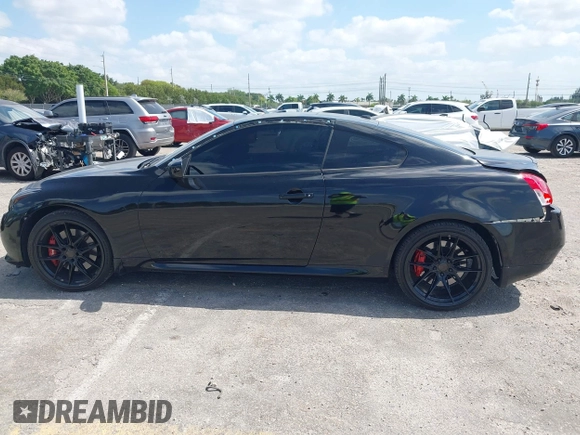 2013 Infiniti G37 Coupe IPL with VIN JN1CV6EK6DM923113, listed as a IAAI auction lot 42114063 with 79,381 mi miles. Bid and sale history available at carsss.com. Image 14.