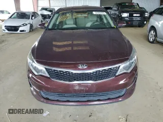 2016 Kia Optima LX Turbo with VIN 5XXGT4L11GG036452, listed as a Copart auction lot 50985605 with 106,581 mi miles and Clean Title. Bid and sale history available at carsss.com. Image 5.