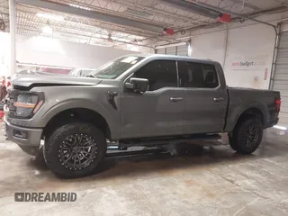 2024 Ford F-150 XLT with VIN 1FTEW3LP6RKD58669, listed as a IAAI auction lot 41394262 with 34,805 mi miles. Bid and sale history available at carsss.com. Image 14.