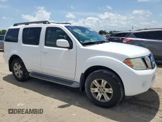 2010 Nissan Pathfinder S with VIN 5N1AR1NB7AC611147, listed as a Copart auction lot 55862055 with 204,715 mi miles and Clean title. Bid and sale history available at DreamBid. Image 4.