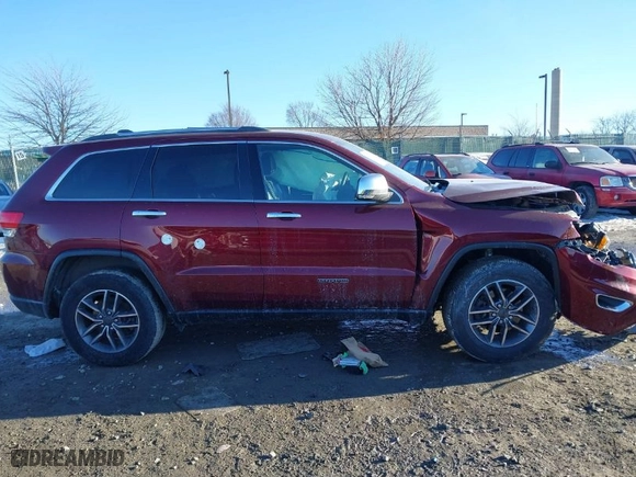 2019 Jeep Grand Cherokee Limited X with VIN 1C4RJFBG1KC841988, listed as a IAAI auction lot 41394226 with 56,400 mi miles. Bid and sale history available at carsss.com. Image 12.