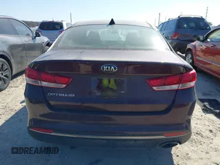 2018 Kia Optima LX with VIN 5XXGT4L32JG228231, listed as a IAAI auction lot 41754709 with 96,593 mi miles. Bid and sale history available at carsss.com. Image 16.