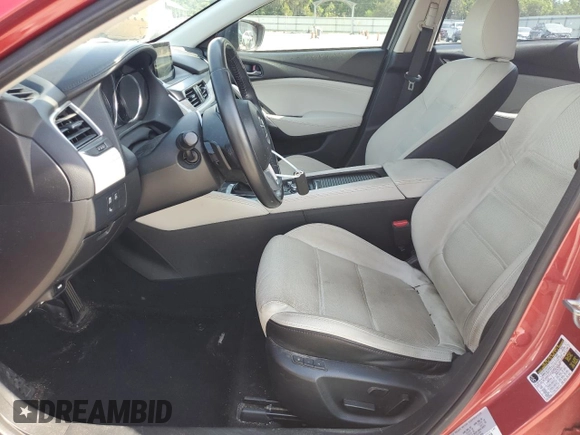 2016 Mazda 6 i Grand Touring with VIN JM1GJ1W5XG1474840, listed as a Copart auction lot 54019355 with 129,760 mi miles and Salvage Title. Bid and sale history available at DreamBid. Image 7.