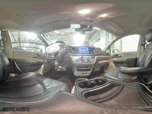 2017 Chrysler Pacifica Touring-L with VIN 2C4RC1BG4HR702676, listed as a Copart auction lot 50571955 with 107,182 mi miles and Salvage Title. Bid and sale history available at carsss.com. Image 16.