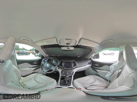2019 Jeep Cherokee Limited with VIN 1C4PJLDX9KD470978, listed as a Copart auction lot 55877405 with 89,408 mi miles and Non repairable. Bid and sale history available at DreamBid. Image 16.