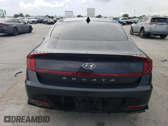 2020 Hyundai Sonata SEL z VIN 5NPEF4JA9LH031676, wystawiony jako Copart lot #53387655 z przebiegiem 61 796 mil mil oraz Szkoda całkowita • Salvage title. Historia ofert i sprzedaży dostępna na DreamBid. Obrazek 6.