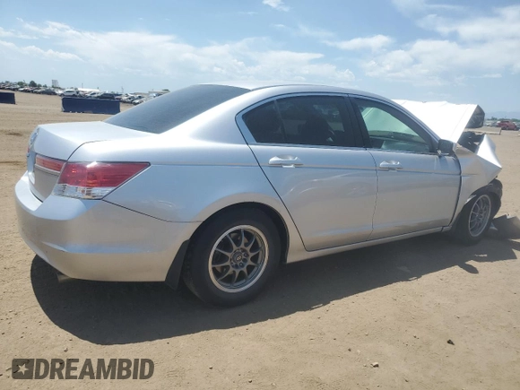 2011 Honda Accord LX with VIN 1HGCP2F37BA125694, listed as a Copart auction lot 60981505 with 115,543 mi miles and Salvage title. Bid and sale history available at DreamBid. Image 3.