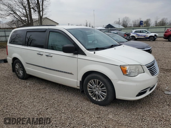 2013 Chrysler Town & Country Touring-L with VIN 2C4RC1CG8DR571700, listed as a Copart auction lot 54365235 with 145,469 mi miles and Clean Title. Bid and sale history available at carsss.com. Image 4.