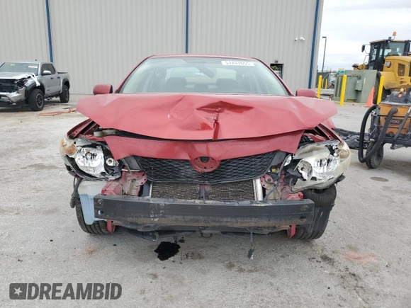 2010 Toyota Corolla with VIN 2T1BU4EE2AC304544, listed as a Copart auction lot 51701655 with 168,892 mi miles and Salvage Title. Bid and sale history available at carsss.com. Image 5.