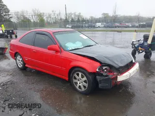 1996 Honda Civic EX z VIN 1HGEJ8141TL067536, wystawiony jako IAAI lot #41948808 z przebiegiem 229 909 mil mil oraz . Historia ofert i sprzedaży dostępna na DreamBid. Obrazek 1.