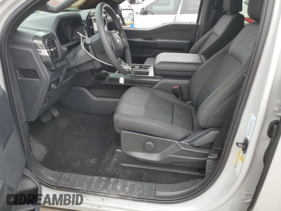 2024 Ford F-150 STX with VIN 1FTEW2KP7RKE61336, listed as a Copart auction lot 48214315 with Not Provided miles and Salvage Title. Bid and sale history available at carsss.com. Image 7.