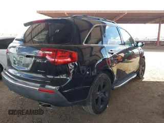 2013 Acura MDX with VIN 2HNYD2H26DH524225, listed as a IAAI auction lot 41966641 with 123,424 mi miles. Bid and sale history available at carsss.com. Image 4.