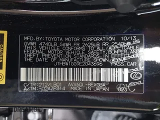 2014 Lexus ES 300h with VIN JTHBW1GG9E2043696, listed as a IAAI auction lot 42392424 with 74,370 mi miles and . Bid and sale history available at DreamBid. Image 9.