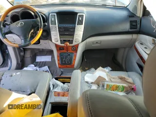 2007 Lexus RX 350 with VIN 2T2HK31U47C018559, listed as a Copart auction lot 48713435 with Not Provided miles and Salvage Title. Bid and sale history available at DreamBid. Image 8.