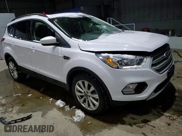 2019 Ford Escape SEL with VIN 1FMCU9HD8KUC42717, listed as a Copart auction lot 88324305 with 101,279 mi miles and Salvage Title. Bid and sale history available at DreamBid. Image 12.