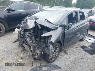2018 Honda Fit EX-L with VIN 3HGGK5H97JM734000, listed as a IAAI auction lot 42280711 with 45,367 mi miles and . Bid and sale history available at DreamBid. Image 2.