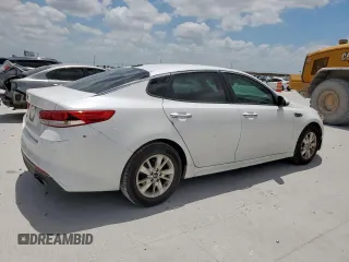 2016 Kia Optima LX with VIN 5XXGT4L38GG028737, listed as a Copart auction lot 60567755 with 124,478 mi miles and Clean title. Bid and sale history available at DreamBid. Image 3.