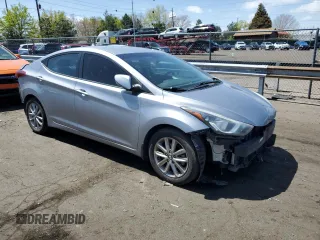 2015 Hyundai Elantra SE with VIN 5NPDH4AE1FH557037, listed as a Copart auction lot 53345894 with 118,029 mi miles and Non repairable. Bid and sale history available at DreamBid. Image 4.