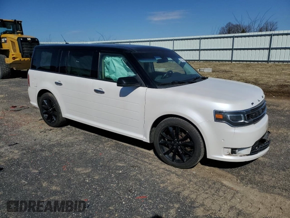 2016 Ford Flex Limited w/EcoBoost with VIN 2FMHK6DT3GBA08487, listed as a Copart auction lot 50334745 with 149,821 mi miles and Non Repairable. Bid and sale history available at carsss.com. Image 4.