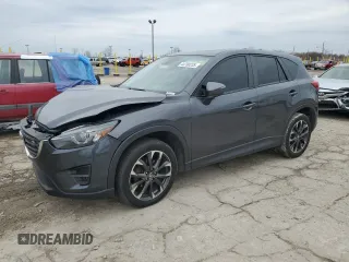 2016 Mazda CX-5 Grand Touring with VIN JM3KE4DY5G0691013, listed as a Copart auction lot 44700235 with 106,097 mi miles and Clean Title. Bid and sale history available at carsss.com. Image 1.