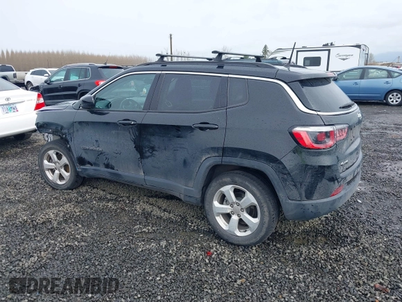 2018 Jeep Compass Latitude with VIN 3C4NJDBB4JT256056, listed as a IAAI auction lot 41835872 with 81,871 mi miles. Bid and sale history available at carsss.com. Image 3.