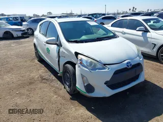2016 Toyota Prius One with VIN JTDKDTB38G1132174, listed as a IAAI auction lot 41597618 with 360,960 mi miles. Bid and sale history available at carsss.com. Image 1.