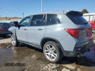 2024 Honda Passport EX-L z VIN 5FNYF8H56RB003516, wystawiony jako Copart lot #46189775 z przebiegiem 18 419 mil mil oraz Szkody całkowita. Historia ofert i sprzedaży dostępna na DreamBid. Obrazek 2.