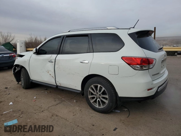 2015 Nissan Pathfinder SV с VIN 5N1AR2MM0FC671870, выставлен на аукционе Copart как лот 84246734 с пробегом 131 330 миль миль и Списание • Salvage title. История ставок и продаж доступна на DreamBid. Изображение 2.