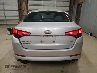 2013 Kia Optima LX with VIN KNAGM4A79D5394819, listed as a Copart auction lot 50820545 with 107,906 mi miles and Salvage Title. Bid and sale history available at DreamBid. Image 6.