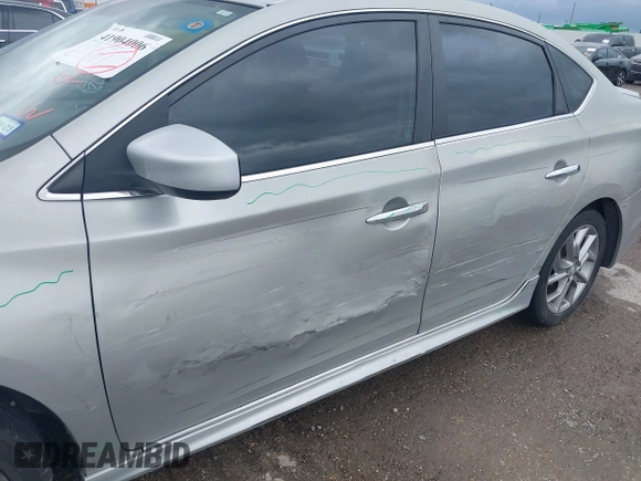 2014 Nissan Sentra S with VIN 3N1AB7AP8EL641803, listed as a IAAI auction lot 41904006 with 111,064 mi miles and . Bid and sale history available at DreamBid. Image 6.