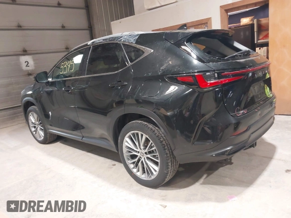 2023 Lexus NX with VIN 2T2HGCEZ2PC024528, listed as a IAAI auction lot 41995345 with 12,772 mi miles. Bid and sale history available at carsss.com. Image 3.